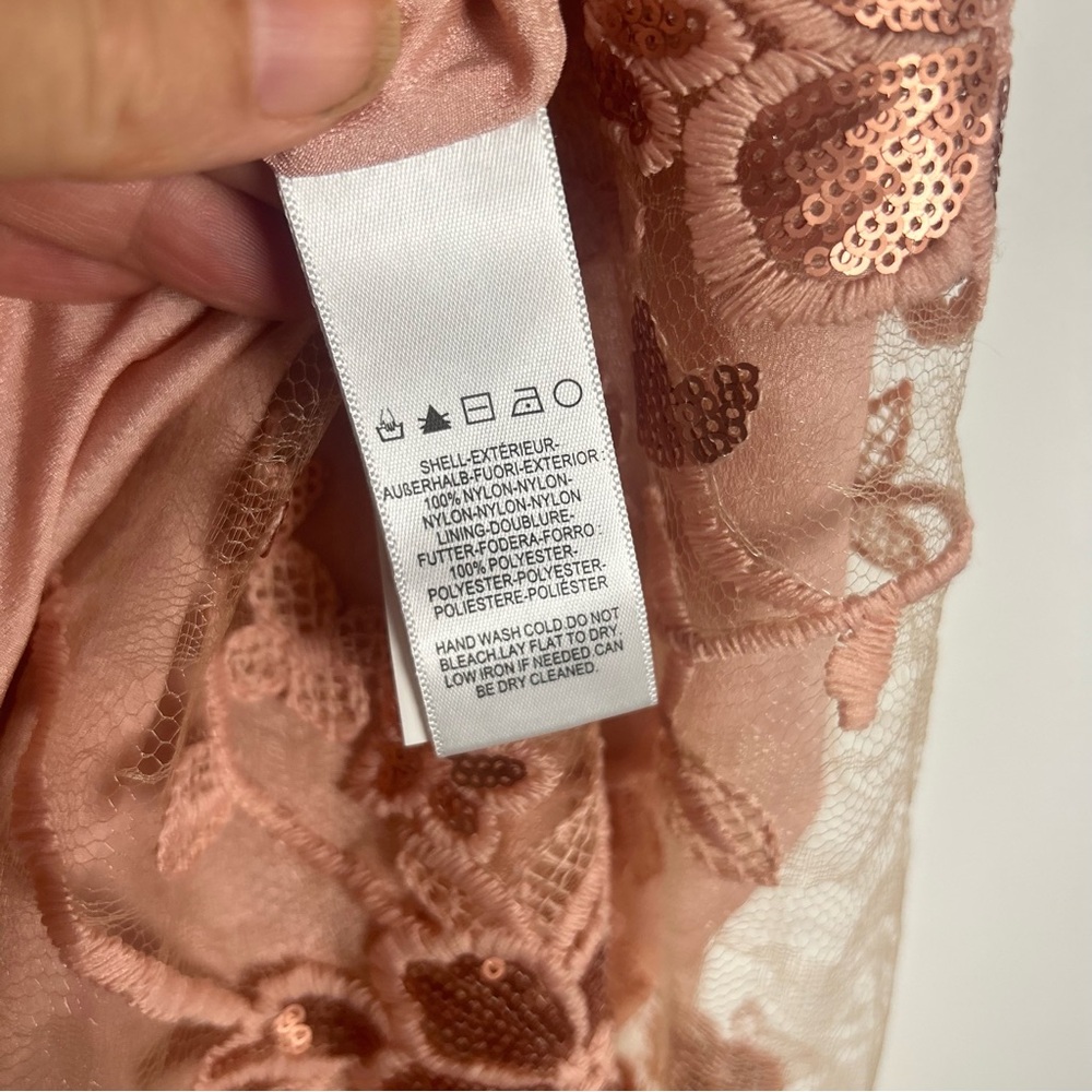 NWT - Dress The Population Ally Floral Cocktail Dress - Size Medium - Picture 8 of 9
